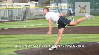 Sophomore LHP Carson Bailey McLennan Community College