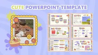 FREE Cute Template #1 Aesthetic PPT