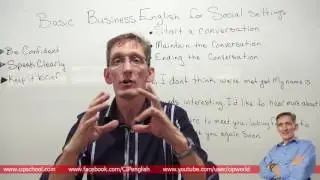 CIP Business English Basic Business English for Social Settings