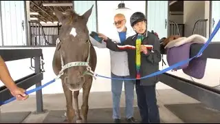 Whispering Manes bring out voices of people w/ #autism #ritaverreos  #tvhost #equinetherapy #horse