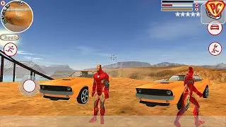 Super Iron Rope Hero - Fighting Gangstar Crime #1 New Update New Game