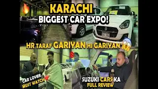 Karachi Biggest Car Expo 2026 🚗 | Har Taraf Gariyan Hi Gariyan 😱 | Suzuki Cars Full Review