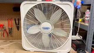 Lasko Weather-Shield Box Fan 3720 (2007-08)