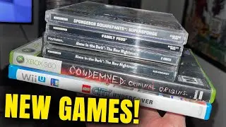 Playing NEW Retro Games! 🎮 - PS1, Xbox 360, WiiU! (+ PO BOX OPENING!🔥)