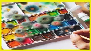 How to clean mold from your watercolor? 😒 #ArtistTips, #WatercolorCare #watercolor