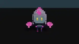 Evelynn Chibi Voxel Art | League Of Legends | LoL FanArt