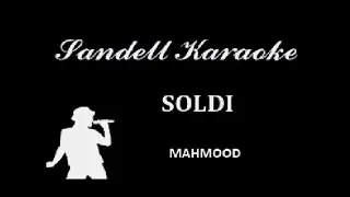 Mahmood - Soldi [Karaoke]