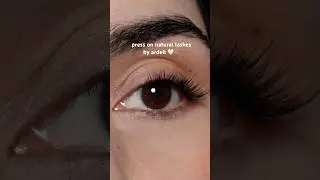 Press On Natural Lashes by Ardell 🤍🫧 #collaboration