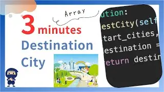 Destination City - LeetCode 