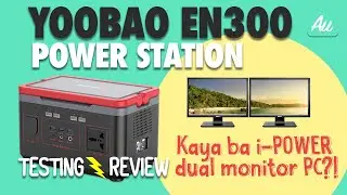 Yoobao EN300 Testing & Review - Will it power a dual monitor desktop PC?