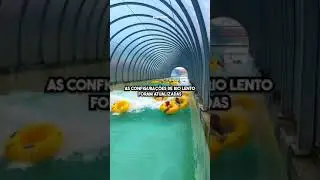 A MISTURA de um Rio Lento com Piscina de Ondas? #Shorts | Hapfun