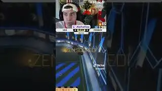 Когда ZEN встретился с США на чемпионате мира😱#rocketleague