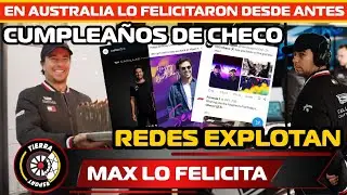 &iexcl;EXPLOTAN REDES! ESTO FUE LO QUE NO SE VIO DEL CUMPLEA&Ntilde;OS DE CHECO P&Eacute;REZ VERSTAPPEN LO FELICITA