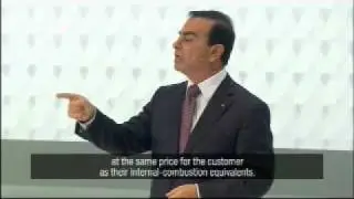 Renault press conference at 2010 Paris Motor Show