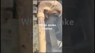 Cummins Diesel engine NT 855 BI CAA white smoke problem
