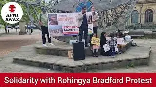 Dr. Mohammed  Khubybe's Moving  Speech at Rohingya Protest in Bradford | RCUK