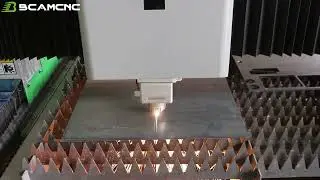 Fiber Laser Flying Cutting | High-Speed Precision Metal Cutting | BCAMCNC