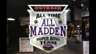 All-Time All-Madden Super Bowl Team (January 26, 1997)