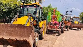 Jcb 3dx Going To New Home collam digging in village l