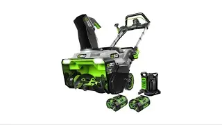 Review EGO Power+ 21&rdquo; Snow Blower &ndash; Cordless, Auger-Propelled, Dual 7.5Ah Batteries