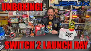 Nintendo Switch 2 Unboxing &ndash; Console, Games & JSAUX Gear