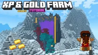XP & GOLD FARM | Minecraft Tutorial | Bedrock [1.21+]