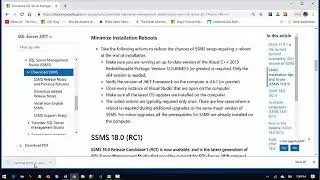 SQL Server Management Studio 2019