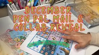 December Pen Pal Mail Opening | Happy Mail | Collab Reveal! | Tors Cash Corner