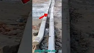 যানবাহনের চাপে বেঁকে গেল রেললাইন || #train #bangladesh_railway #railwayline