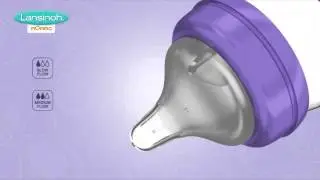 Lansinoh&reg; mOmma&reg; Bottle with NaturalWave&trade; Nipple