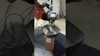 5 axis contouring KUKA robot.