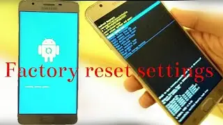 How to reset (factory reset) Android phone | Samsung Galaxy on nxt