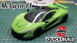McLaren P1 - My son and I build the Airfix Quickbuild kit