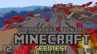 Minecraft Seedtest #12 - Eine Pilzinsel! :)