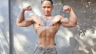 Biceps Measure/ Biceps Flexing #hardworkworks