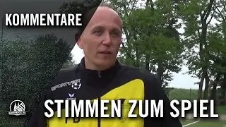 P. Bergemann, J. Dusi (beide F&uuml;hlingen-Chorweiler) und A. Danisch (VfL Leverkusen II) - Die Stimmen