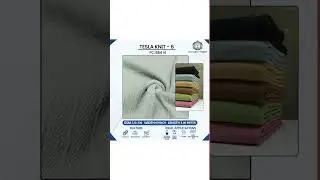 🎥 Tesla Knit Collection (1 to 10) | Premium Knitted Fabrics by Chandra Fashion