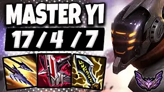 Master Yi vs Lee Sin [ Jungle ] Lol Korea Master Patch 25.18 ✅