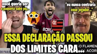 🔥🔥 CLIMA QUENTE! PILHADO REAGE A DECLARAÇÃO ABSURDA de CASAGRANDE E DEFENDE PAQUETÁ NO FLAMENGO