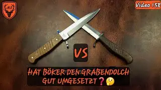 Böker Solingen Grabendolch (2025) VS das Orginal aus 1915 / #knifetalk #ww1 @BokerDeSolingen 