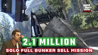 GTA: Online. &bull; Full Bunker Sell Mission. &bull; 2.1 Million. &bull; With 2 Phantom Wedges. &bull; Chumash. &bull;.🚛🚛💰💰