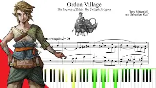 Ordon Village  |  Zelda: Twilight Princess Piano cover
