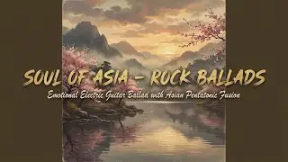 Soul of Asia – Rock Ballads | Emotional Electric Guitar Ballad with Asian Pentatonic Fusion