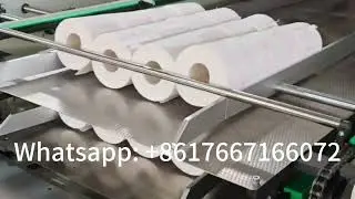 New Packaging Machine for Kitchen Towel Toilet Tissue Paper Roll Bundle Machine 12/24 Rolls