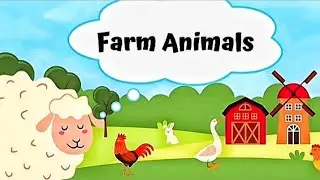 Learn Names and Spelling of Farm Animals 🐮 | UK English | learning