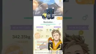 Shiny Shieldon to Shiny Bastiodon Evolution Pok&eacute;mon GO 🔴