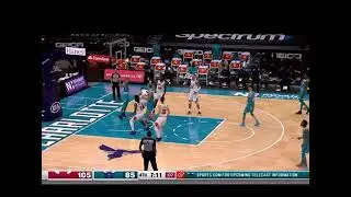 Caleb Martin insane posterize dunk over Veucic must see dunk of the year