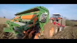 Siew grochu 2019 z GoPro w GRK- 17★ Zetor ZTS 16245 //Manitou ★