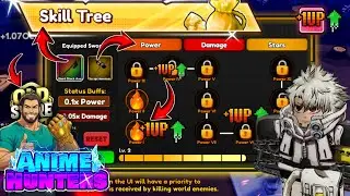 SKILL TREE UNLOCKED HOW TO LEVEL UP IS IT WORTH IT? ANIME HUNTERS #ROBLOX