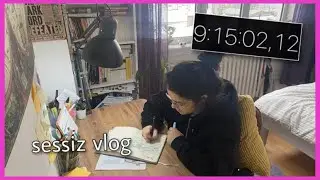 &Ccedil;alışma G&uuml;nl&uuml;ğ&uuml;m- Sesiz Vlog (Doğa G&uuml;neri)